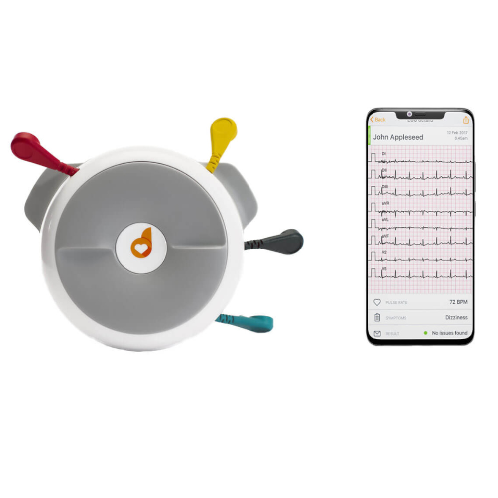 Electrocardiograf portabil D-Heart™ ECG 8-12 canale, ECG
